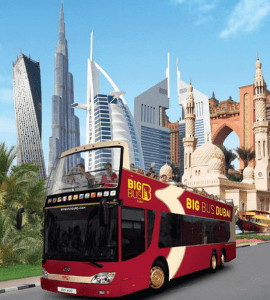 Hop on Hop Off Big Bus Tour